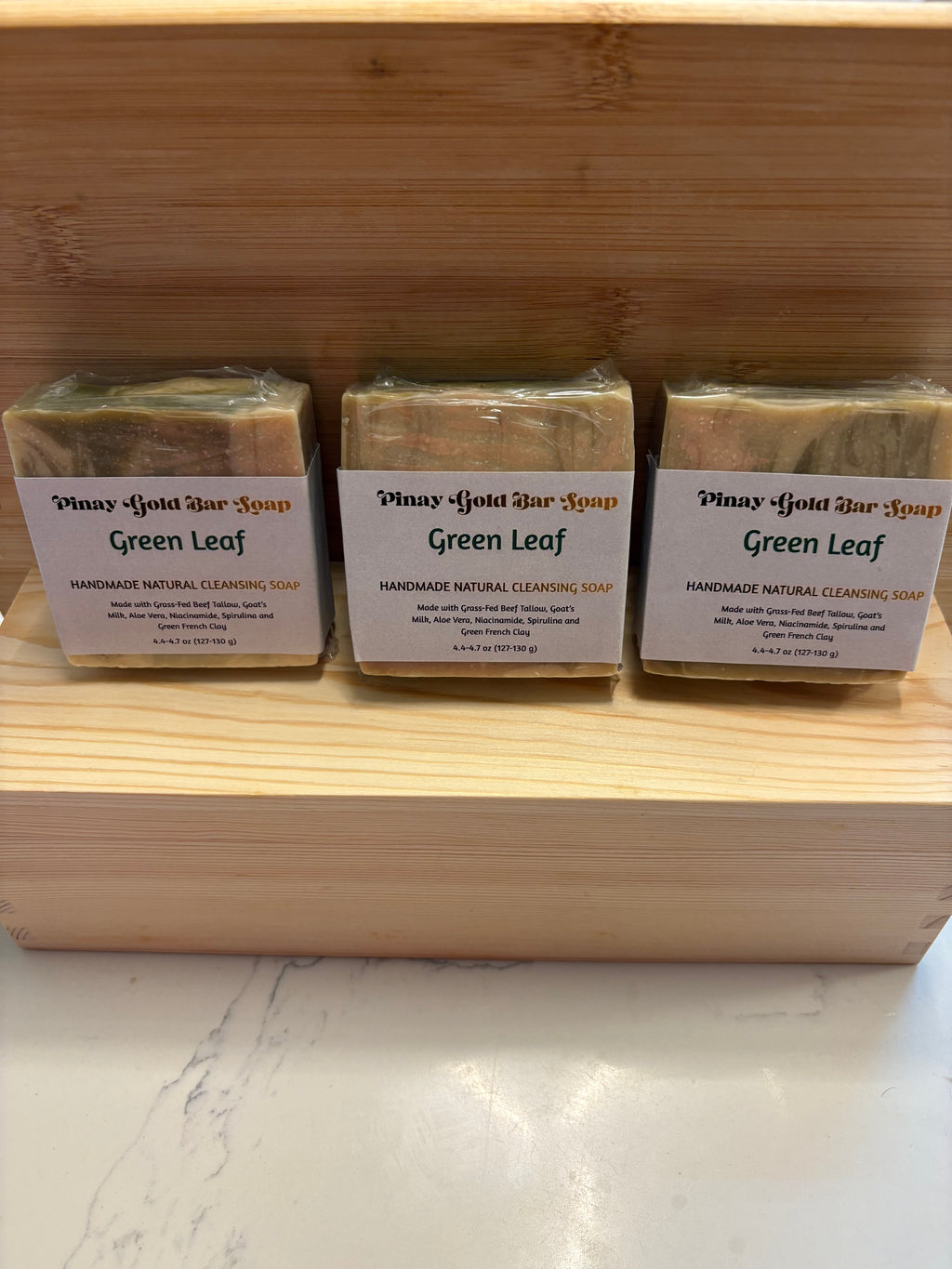 Green Leaf Bar Soap